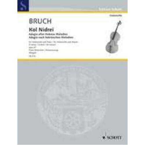Bruch - Kol Nidrei Op 47 Cello/Piano (Softcover Book)