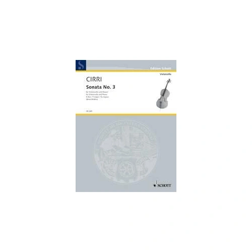 Cirri - Sonata No 3 in F Major for Cello and Piano
