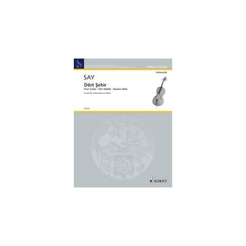 Fazil Say - Dort Sehir Op. 41 Sonata for Cello and Piano
