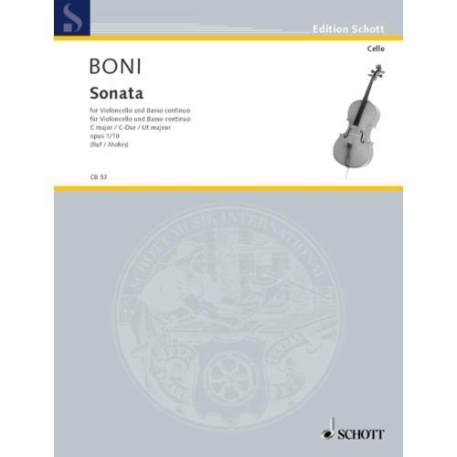 Sonata In C for Cello and Piano Sheet Music