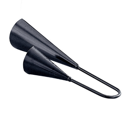 Peace Agogo Bell Set - Black Metal, Two Pitches, Brazilian Percussion