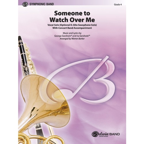 Someone to Watch Over Me Concert Band Sheet Music Grade 4