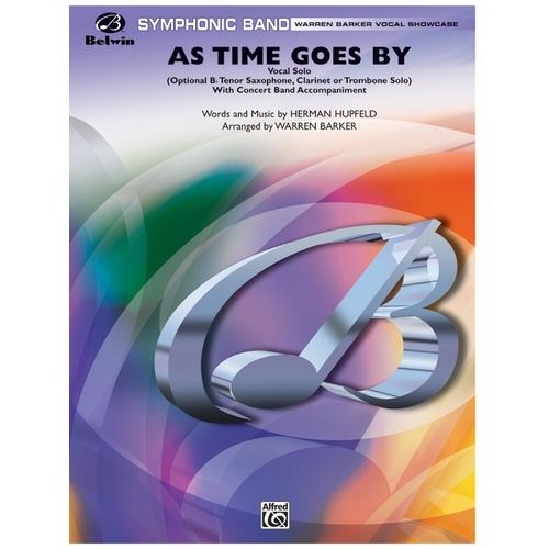 As Time Goes By CB Gr 5 Concert Band Sheet Music Hupfeld Herman