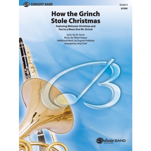 How The Grinch Stole Christmas Concert Band Gr 3 Score