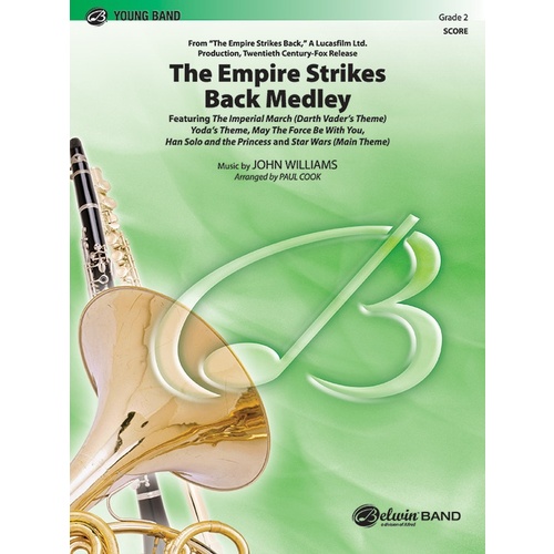 Empire Strikes Back Medley Concert Band Gr 2 Conductor Score