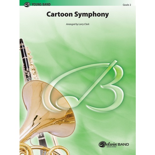 Cartoon Symphony Medley Concert Band Gr 2