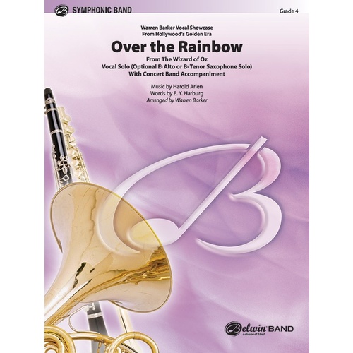 Over The Rainbow W Vocal Concert Band Gr 4