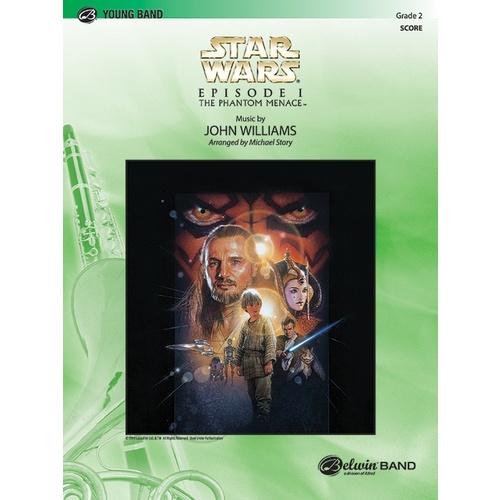 Star Wars Episode 1 Highlights Concert Band Grade 2 Conductor Score