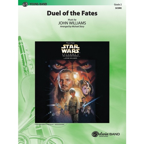 Duel Of The Fates Concert Band Gr 2 Conductor Score