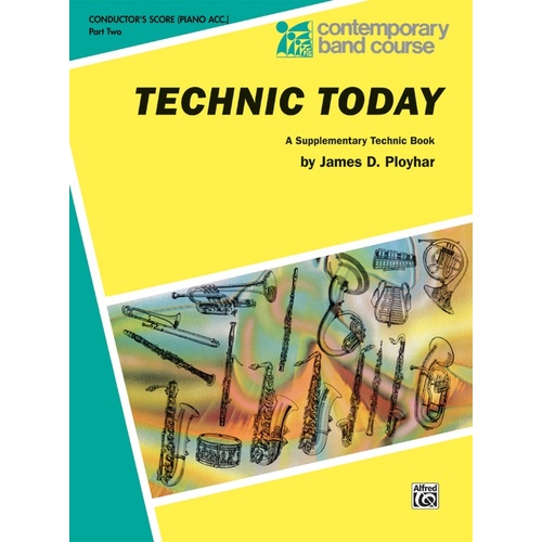 Technic Today Part 2 Conductor Score for Piano Accompaniment