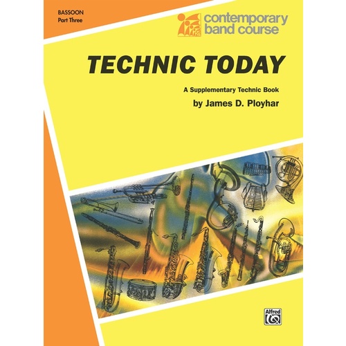 Technic Today Part 3 Bassoon Sheet Music for Concert Band