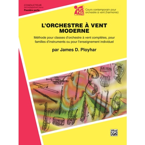 Band Today Part 1 French Conductor Score with Piano Accompaniment