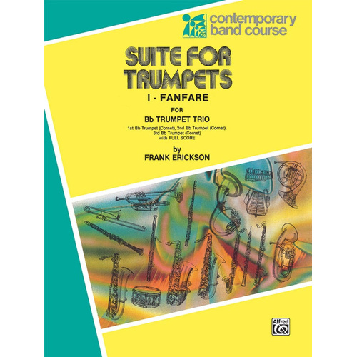 Suite for Trumpets: 1. Fanfare - Concert Band Sheet Music