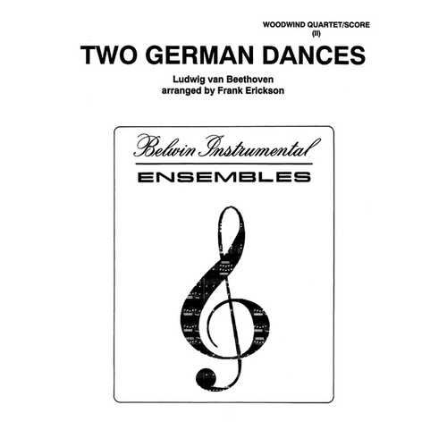 German Dances 2 For Woodwind Quartet