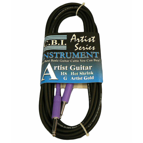 C.B.I. Cables Artist HS Series 18ft Instrument Cable