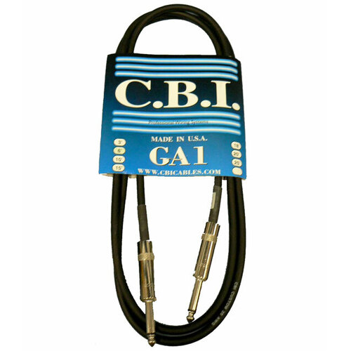 C.B.I. Cables GA1 Series 6ft Instrument Cable