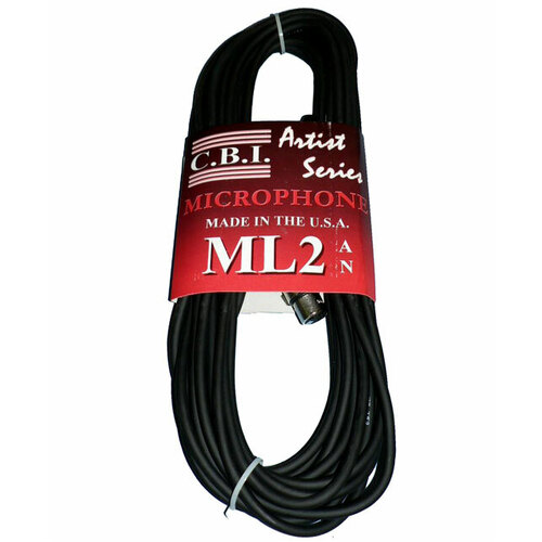 C.B.I. Cables Artist ML2 Series 30ft Microphone Cable XLR-XLR