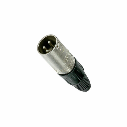 Neutrik Male XLR Cable Connector in Nickel