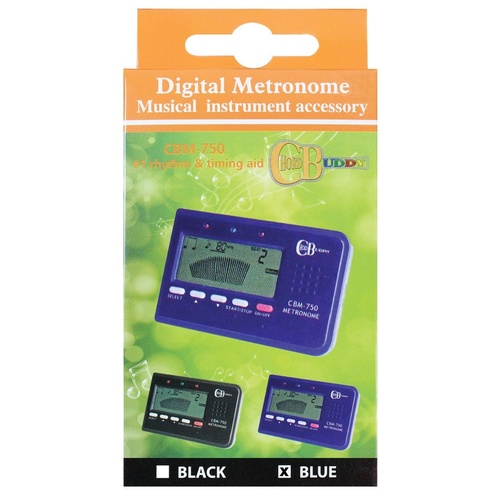 Digital Metronome Model CBM-750 Blue 