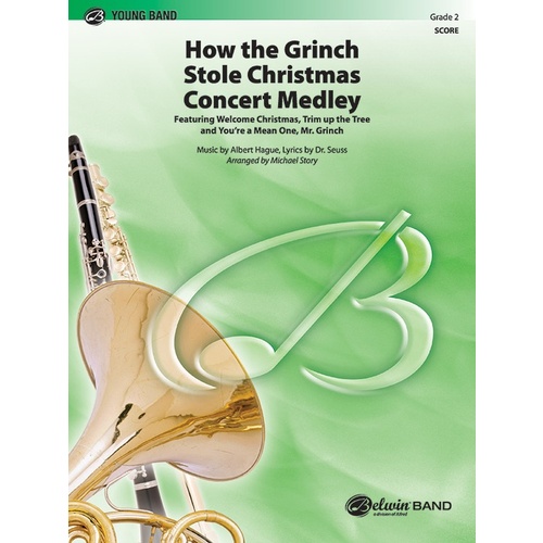 How The Grinch Stole Christmas Concert Band Gr 2 Score