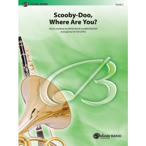Scooby Doo Where Are You Concert Band Sheet Music Grade 2