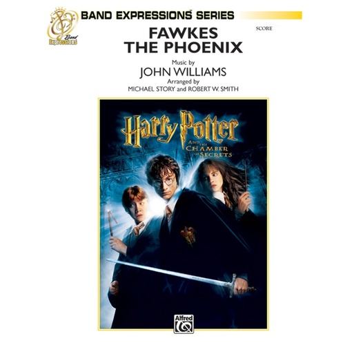 Fawkes The Phoenix Harry Potter Concert Band Gr 1 Score