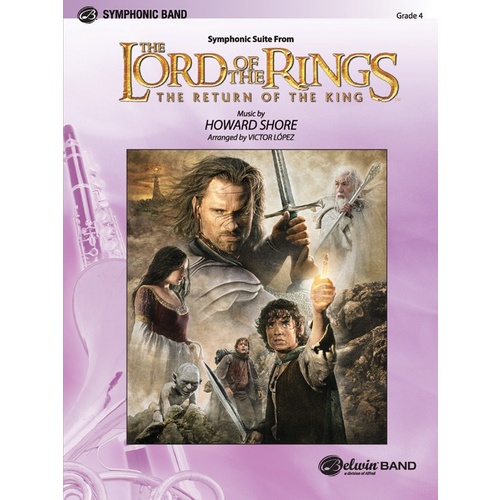 Lord Of The Rings Return Of The King Suite Concert Band Gr 4