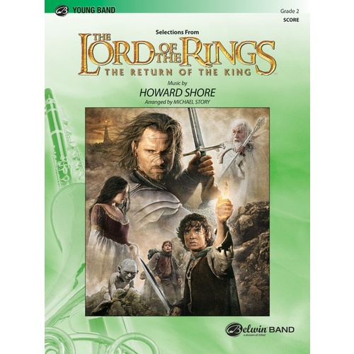 Lord Of The Rings Return Of The King Concert Band Gr 2 Score