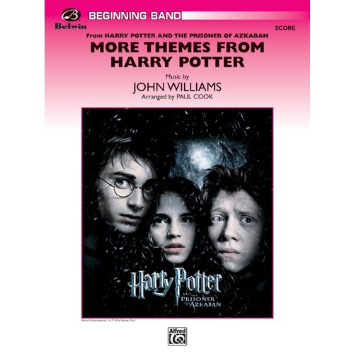 Harry Potter Prisoner More Themes Concert Band Gr 1 Score