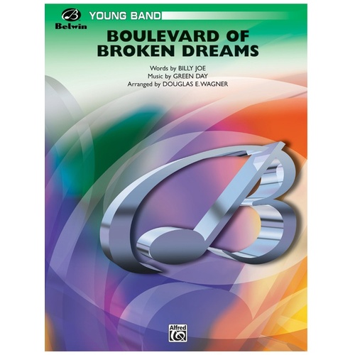 Boulevard of Broken Dreams Concert Band Sheet Music Grade 2