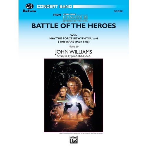Battle of the Heroes Concert Band Grade 1 Conductor Score