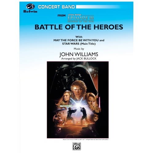 Battle of the Heroes Concert Band Sheet Music Grade 1