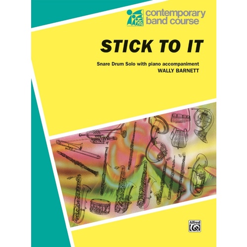 Stick to It Drum (EL03899) - Concert Band Sheet Music