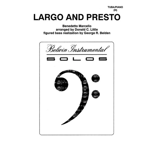 Largo And Presto For Tuba And Piano