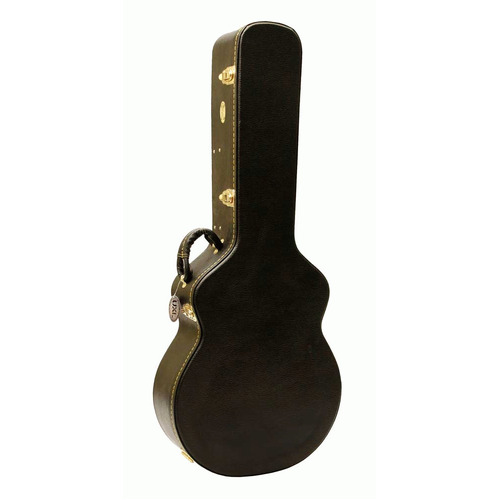 UXL Jumbo Size Acoustic Guitar Case Arch Top