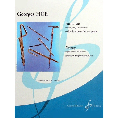 HUE - Fantaisie for Flute and Piano, Grade 8