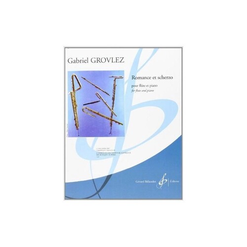 Grovlez - Romance Et Scherzo Flute/Piano (Softcover Book)