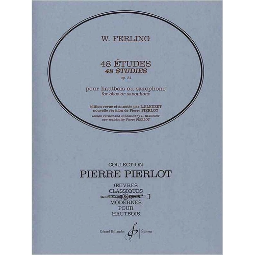 Ferling 48 Studies Op. 31 for Oboe - Intermediate to Advanced Level