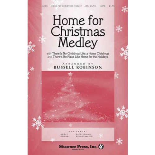 Home For Christmas Medley StudioTrax CD Book