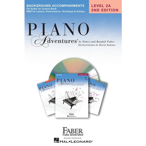 Piano Adventures Lesson Book 2A CD Only 2nd Ed Book