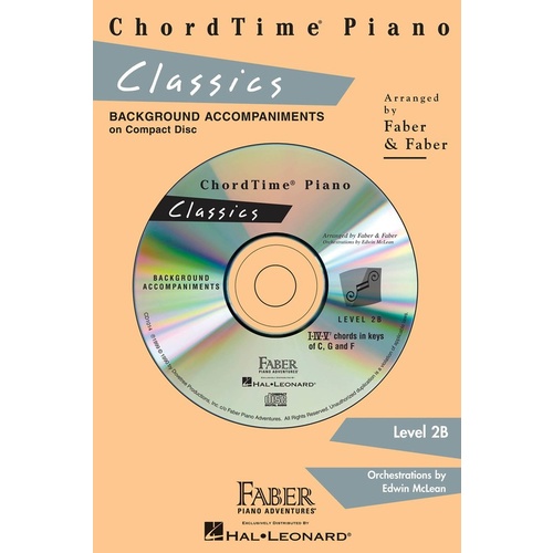 Chord Time Piano Classics Level 2B CD Book