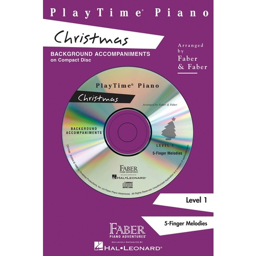 Play Time Piano Christmas Level 1 CD Book