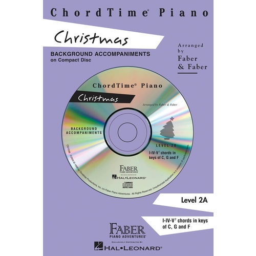 Chord Time Piano Christmas Level 2B CD Book