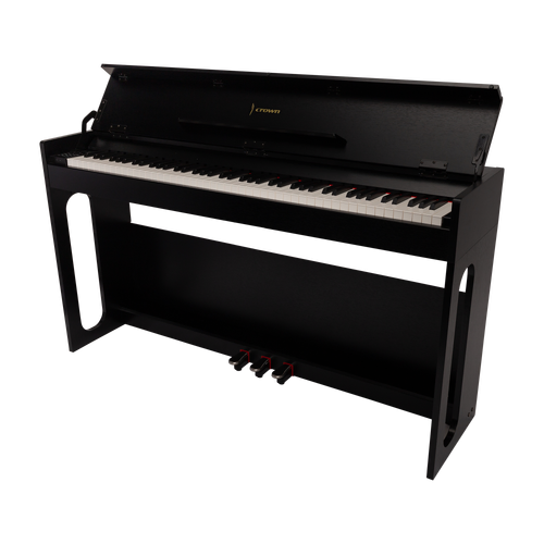 Crown CDP806 88-Key Weighted Digital Piano Gloss Black