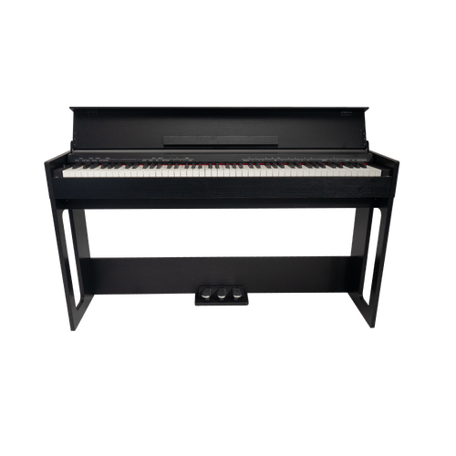 Crown CDP-A5 88-Key Touch Responsive Digital Piano with USB and MIDI Ports, Black