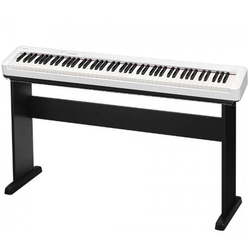 Casio CDP-S110 Digital Piano White w/ CS46P Wooden Stand