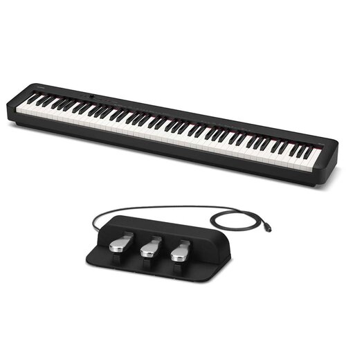 Casio CDP-S160 Digital Piano Black w/ SP34 Tri-Pedal