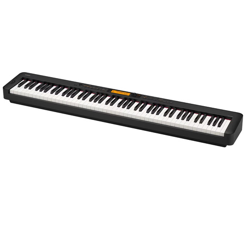 Casio CDP-S360BK Digital Piano with 88 Keys, 700 Tones, Scaled Hammer Action, MIDI Recorder, Bluetooth Compatibility, and Portable Design