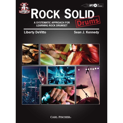 Camp Jam Rock Solid Drums Guide with Play-Along Tracks