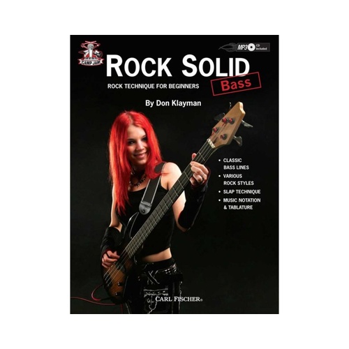 Camp Jam Rock Solid Bass Guitar by Carl Fischer